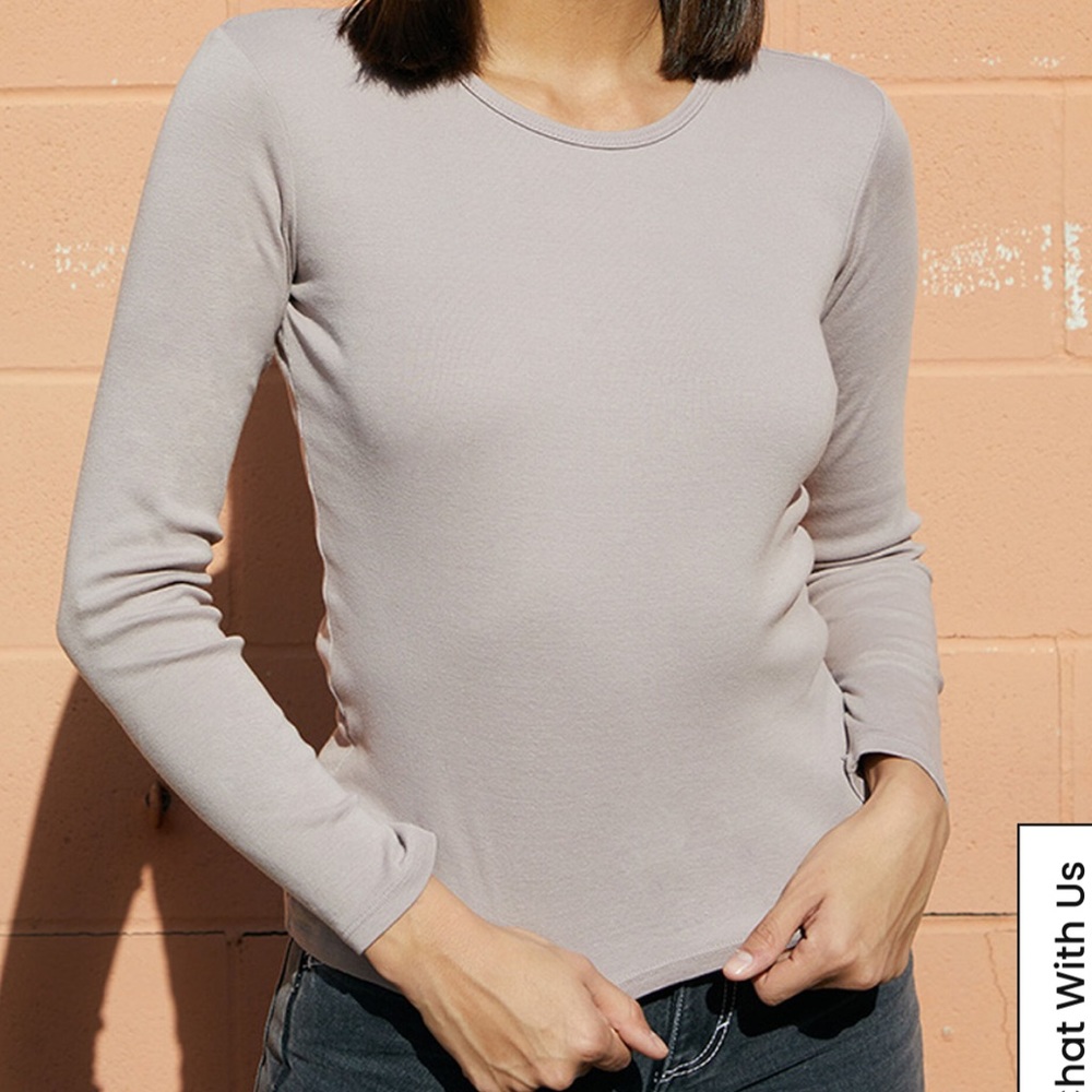 John Galt Mauve long sleeve one size